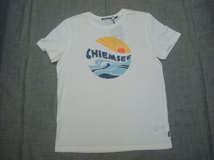 新品CHIEMSEE(キムジー)メンズTシャツGUAM 11-4202 STAR WHITE (S)