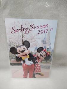 【即決】TDR ディズニー　ポストカード　ポスカ　実写 ミッキー ミニー Spring Season2017 スプリングシーズン