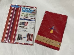 ブックカバー 2種 展示未使用品　