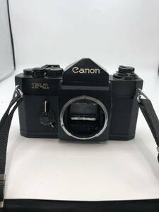 森　Canon キャノン フィルムカメラ ボディ 一眼レフ ブラック F-1 シャッター切れます