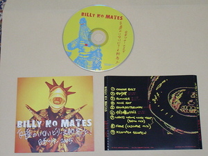 UK MELODIC PUNK：BILLY NO MATE（美品,中島みゆき,爆風スランプ,YOUNGERSカバー収録）