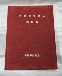 姓名学奥秘伝 画数表 奥村勝山秘蔵