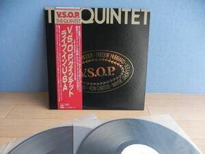 ■２枚組LP【国内盤 】 V.S.O.P. / HERBIE HANCOCK Wayne Shorter/ THE QUINTET☆40AP-798～9 /1982年◆ジャズ帯付きm73