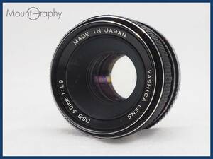 ★特別特価★ YASHICA ヤシカ DSB 50mm F1.9 #i5570