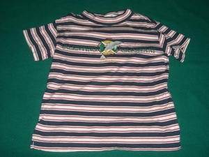 １００　半袖　Tシャツ　バレンチノガラバーニ　イルカ　デザイン　洗濯済　【子供】子供服　男の子　キッズ　赤ちゃん　小さい服　