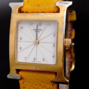 エルメス Hermes 腕時計 不動品 HH1.201(Hウォッチ) レディース 3553310