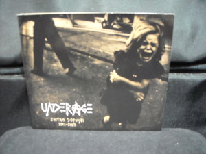 輸入盤CD/UNDERAGE/アンダーエイジ/ENTRO DOMANI1981-1983/80年代イタリアンハードコアパンクHARDCORE PUNKitalyITALIA