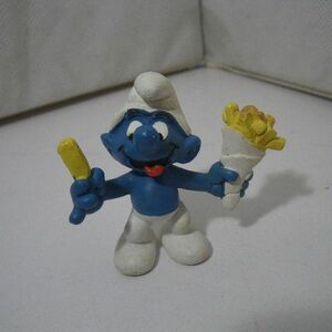 ビンテージ スマーフ PVC フィギュア SMURF c300