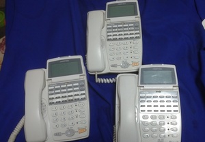 岩崎通信機 IWATSU WX-12KTX 業務用 電話機 ビジネスフォン 　3台セット