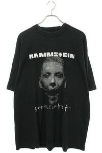 ヴェトモン VETEMENTS RAMMSTEIN PRINTED T-SHIRT MAH18TR27 サイズ:M オーバーサイズラムシュタインプリントTシャツ 中古 OM10