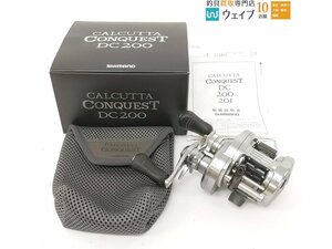 シマノ 19 カルカッタコンクエスト DC 200