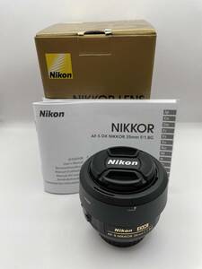 展示品 ほぼ新品 NIKON AF-S NIKKOR 35mm F1.8G DX#401