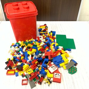 s001 M5 保管品 ジャンク LEGO レゴブロック レゴパーツ 部品 まとめてセット 赤バケツ付き 汚れなど有り 中古