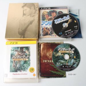 PS3 アンチャーテッドTWINPACK 【動作確認済】 【全国一律送料500円】【即日発送】/ 2103-187