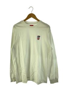 Supreme◆22SS/precision l/s top/長袖Tシャツ/L/コットン/WHT