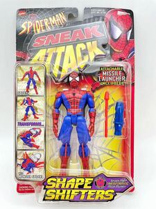 【未開封】スパイダーマン SNEAK ATTACK SHAPE SHIFTERS フィギュア SPIDER-MAN トイビズ