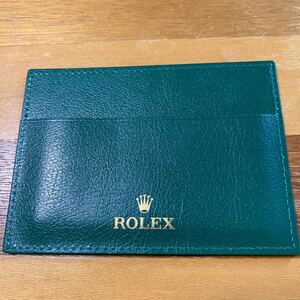 3773【希少必見】ロレックス カードケース Rolex