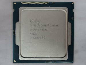 ★Intel /CPU Core i7-4790 3.60GHz 起動確認済み！★