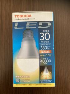 TOSHIBA LED電球 E26口金 30W形相当