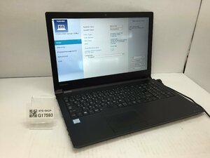 ジャンク/ TOSHIBA dynabook B65/J PB65JTJ44N7AD11 Intel Core i5-8250U メモリ8.19GB SSD256.06GB 【G17593】