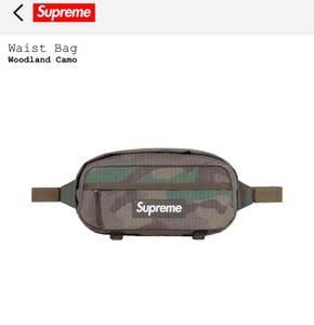 ★Supreme Woodland Camo Waist Bag Shoulder Bag シュプリーム ショルダーバック backpack バックパック リュック boxlogo 新品 送料込