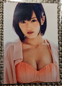 山本彩 生写真 さやねぇ NMB48 AKB48 水着 オレンジビキニ