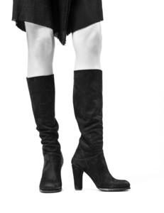 M.A+ by Maurizio Amadei | Back Zip High Heel Boot 37 ⑤
