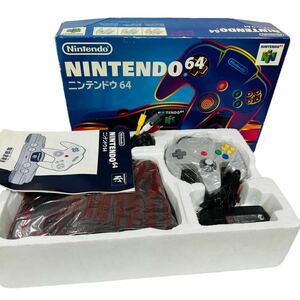 【美品】ニンテンドウ64本体（NUS-001） N64 ニンテンドー64 NINTENDO ゲーム機 テレビゲーム ロクヨン 任天堂 