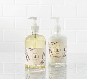 新品未使用 U.S. Apothecary Dandelion & Lavender Soap & Lotion Set アメリカ製 アメリカお土産 ハンド&ボディソープ ボディローション