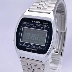 CASIO カシオ 950S-32 腕時計 ウォッチ クォーツ quartz クロノグラフ デジタル 銀 シルバー P182