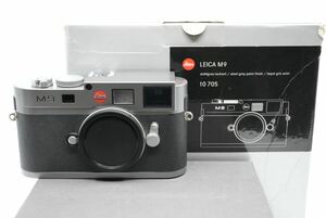 希少 美品 CCD交換対策済み ライカ M9 Leica M9 スチールグレー ボディ シャッター数13500回以下 関連 Leica m10 m11 typ240 M6 付属品完備