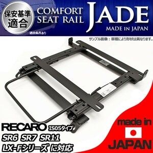 インプレッサ GH GRB 系用 シートレール 助手席 ローポジ レカロ セミバケ リクライニング用 SR6 SR7 SR11 LX-F