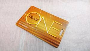 【非売品】中古美品 米国 トランプ大統領所有 ONEホテル カードキー