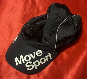 デザイン　MOVESPORTS ムーブスポーツ　帽子　メッシュ　反射　サイズ56-58