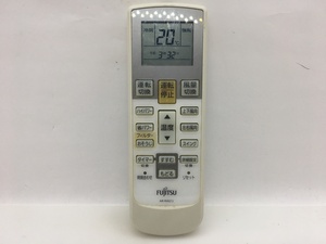 富士通　エアコンリモコン　AR-RAG1J　中古品A-9577