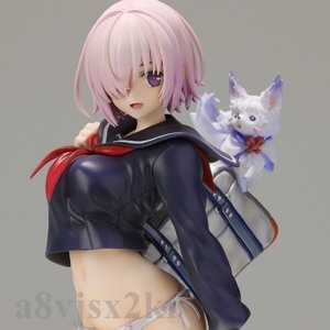 マシュ・キリエライト 制服ver Fate Grand Order FGO ガレージキット 樹脂 レジン 23cm