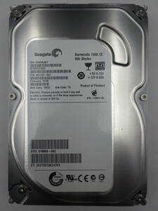 l【ジャンク】Seagate 3.5インチHDD SATA(Serial ATA) 500GB ST3500418AS③