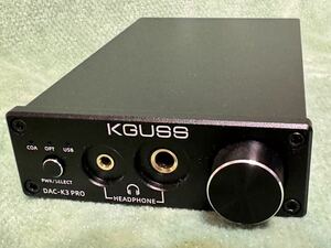 KGUSS K3 PRO DAC ヘッドホンアンプ