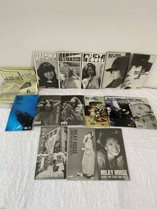 中森明菜★80年代ファンクラブMILKY HOUSEの会報15冊＋FCにて購入した写真15枚＋封筒