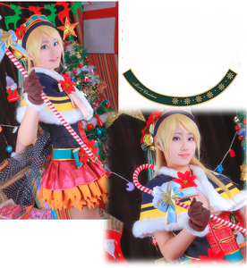 ★コスプレ衣装★ラブライブ! School idol project風 ★絢瀬絵里 （あやせ えり） ★クリスマス覚醒★2015★★高品質