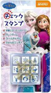 送料220円 アナと雪の女王 チェックスタンプ CK9-032 定価1320円 新品未開封品