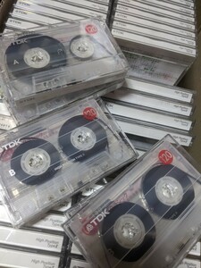 TDK　ハイポジション　120分　100本　使用済　カセットテープ