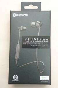【未開封品】ヴァーテックス Bluetoothイヤホン QUALism VTH-IC026 BBK 数量2あり