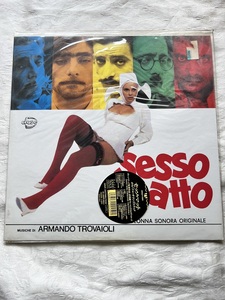 【美品】LP版レコード　アルマンド・トロヴァヨーリ　ARMANDO TROVAIOLI / Sesso Matto　セッソ・マット