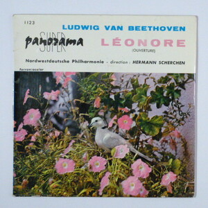 EP PANORAMA 7インチ　ベートーヴェン／レオノーレ　　　ヘルマン・シェルヘン指揮北西ドイツ・フィルハーモニー