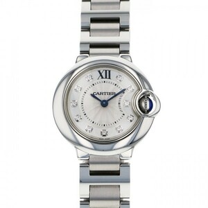 カルティエ Cartier バロンブルー WE902073 シルバー文字盤 新品 腕時計 レディース