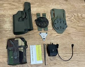 Rheinmetall LLM-PI 620 / BLACK HAWK LLM-PI Lv3 Rightホルスター / G-CODE アダプター セット