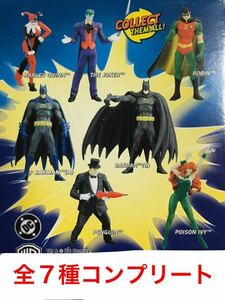 【内袋未開封】 やまと バットマン ミニフィギュア コミックス セレクション 全７種 コンプリートセット 