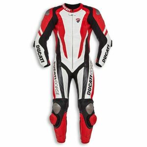 海外 高品質　送料込み　ドゥカティ・コルセ DUCATI CORSE レザーレーシングスーツ　サイズ各種　　レプリカ 