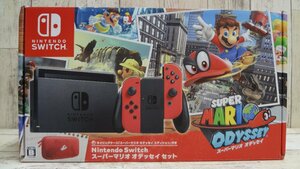 055B Nintendo Switch スーパーマリオ オデッセイセット【ジャンク扱い】